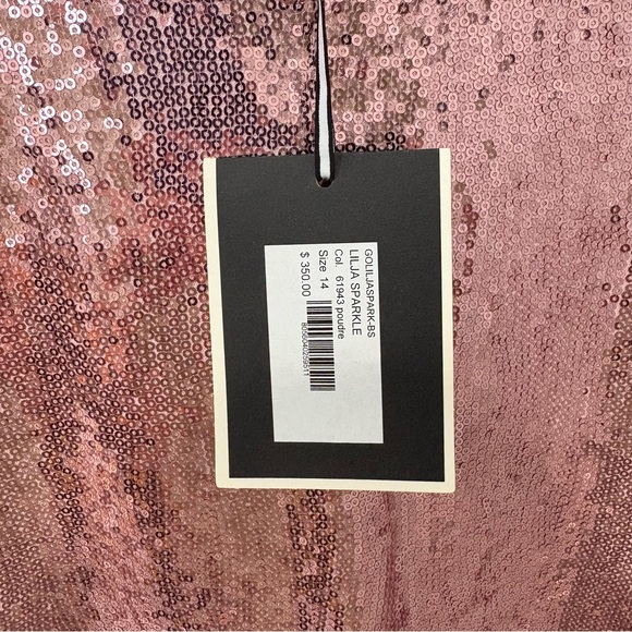 Chiara Boni Pink Sequin Skirt - Picture 3 of 6